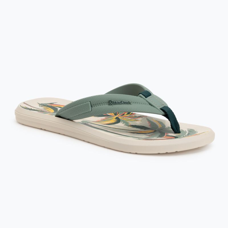 Men's Ipanema Urban Graphics flip flops beige/green/
