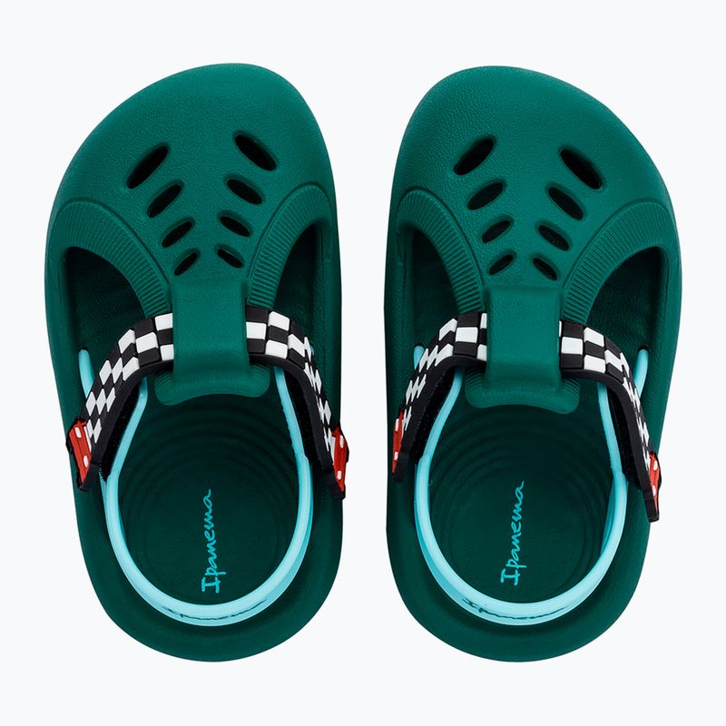 Ipanema Little Baby green/blue sandals 2
