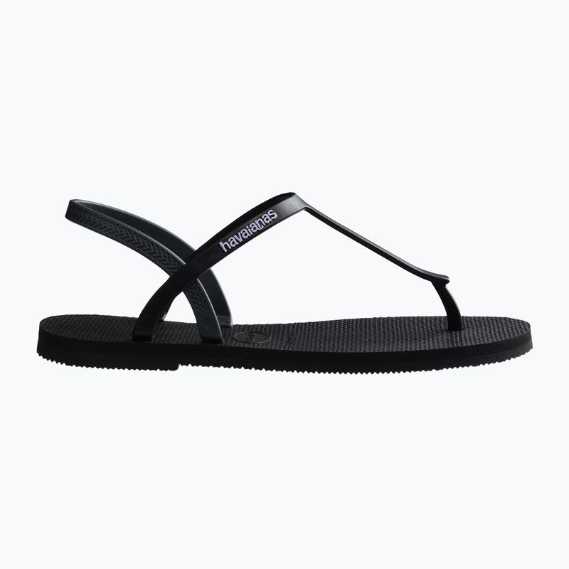 Women's sandals Havaianas Paraty RJ black 2