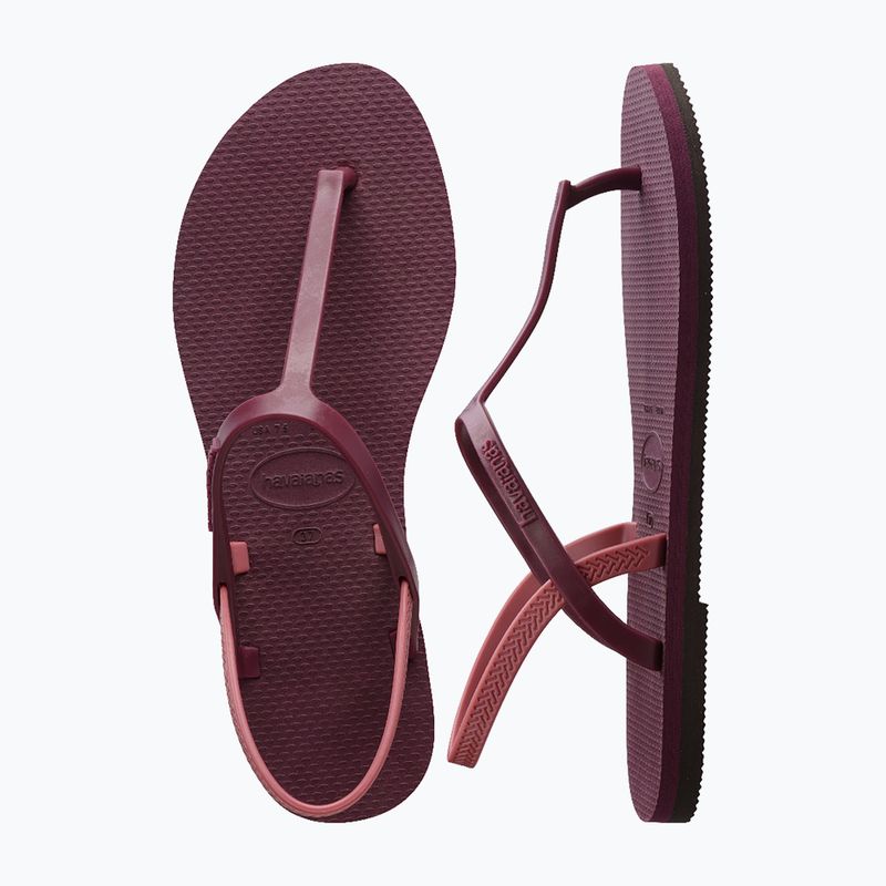 Women's sandals Havaianas Paraty RJ purple soil 11