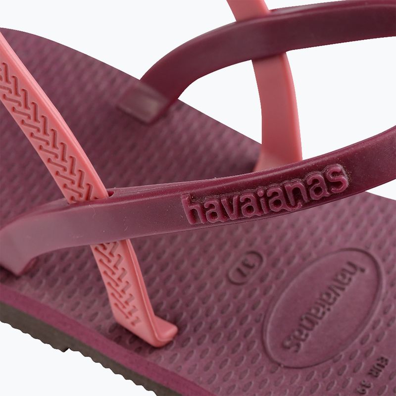 Women's sandals Havaianas Paraty RJ purple soil 12