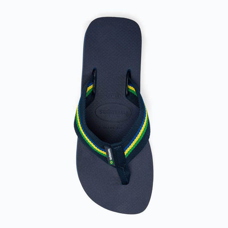 Men's Havaianas Urban Brasil flip flops navy blue 5