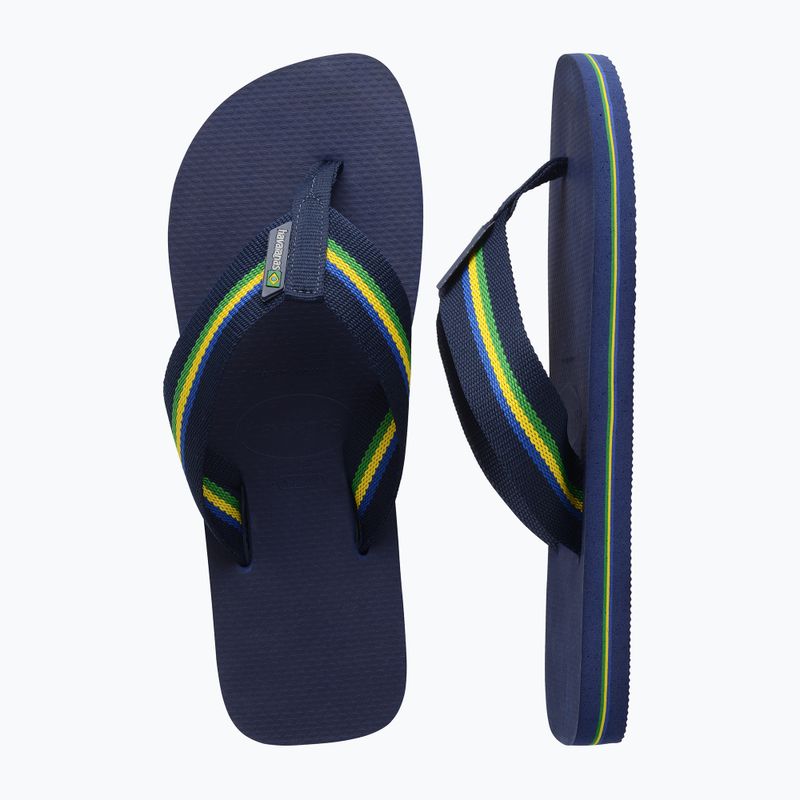 Men's Havaianas Urban Brasil flip flops navy blue 11