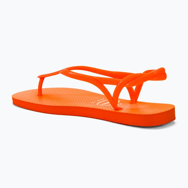 Women's sandals Havaianas Luna Neon sunset orange 3