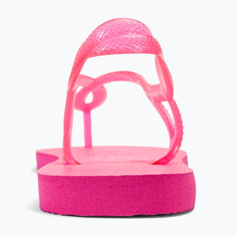 Women's Havaianas Luna Neon pink flux sandals 6