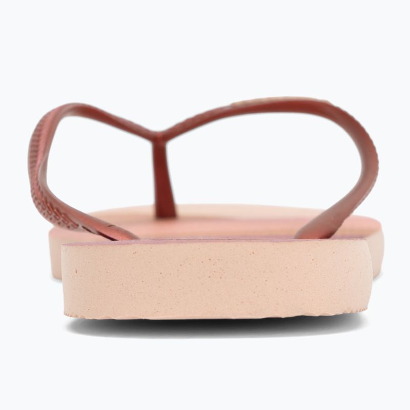 Women's Havaianas Slim Palette Glow ballet flip flops rose 6