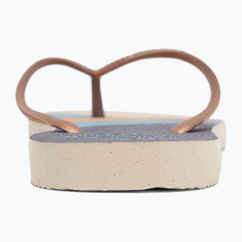 Women's Havaianas Slim Palette Glow flip flops beige 6