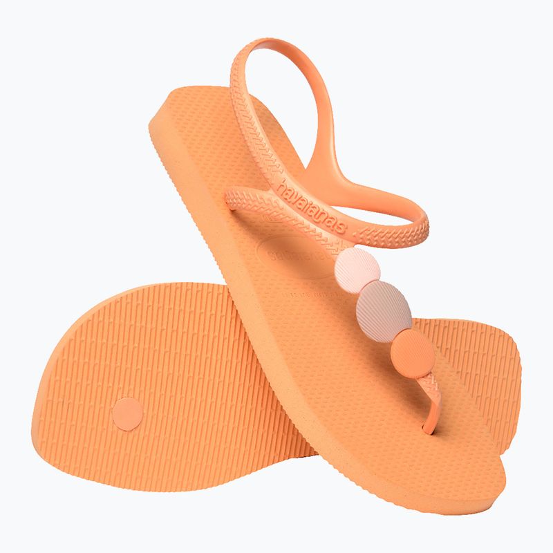 Havaianas Flash Urban Plus peach women's sandals 6