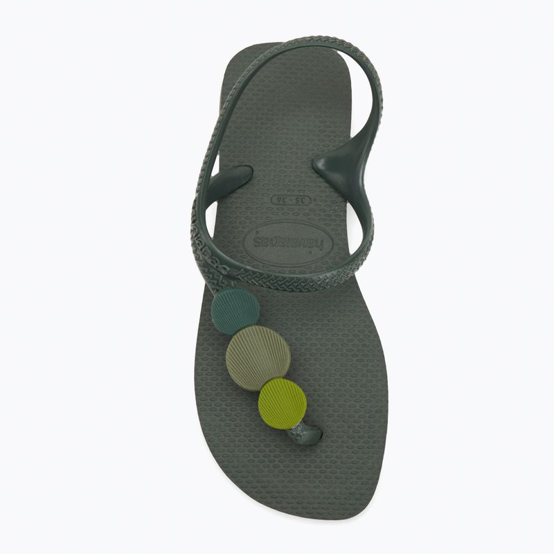 Havaianas Flash Urban Plus women's sandals olive green 5