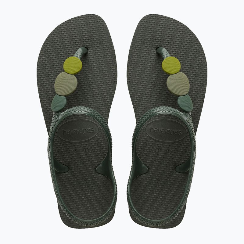 Havaianas Flash Urban Plus women's sandals olive green 4