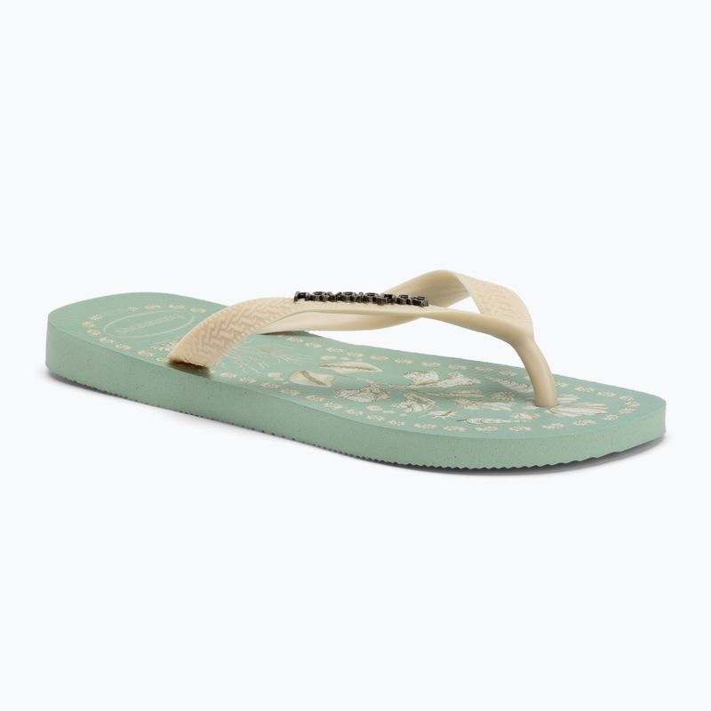 Women's Havaianas Top Tropicalia Vibes flip flops coast green