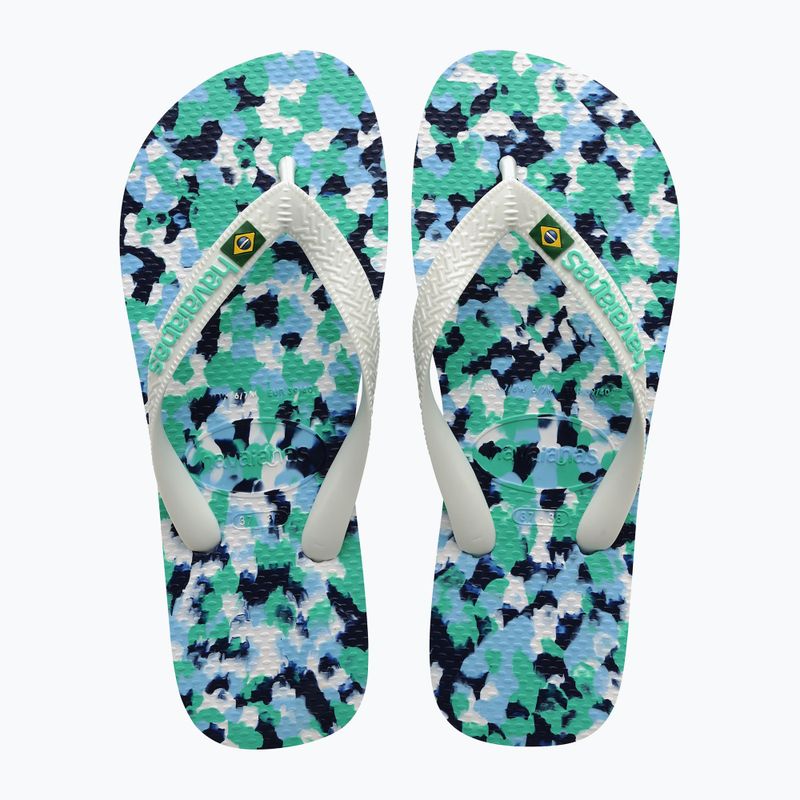 Havaianas Brasil Tech II flip flops lavender blue 10