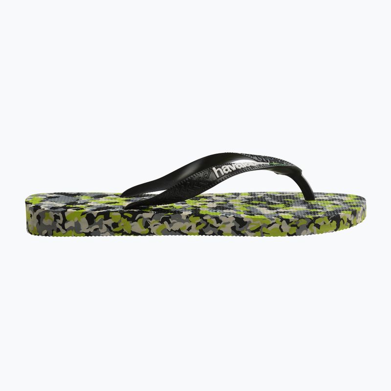 Havaianas Brasil Tech II flip flops lemon green 9