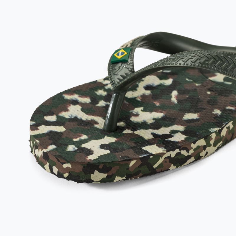 Havaianas Brasil Tech II flip flops olive green 7