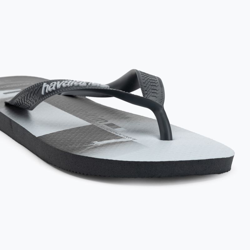 Men's Havaianas Top Surfer I new graphite flip flops 7