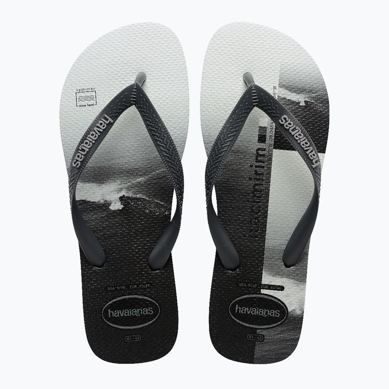 Men's Havaianas Top Surfer I new graphite flip flops 4