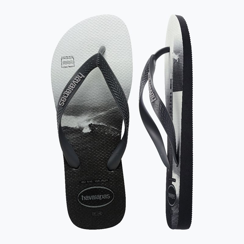 Men's Havaianas Top Surfer I new graphite flip flops 5