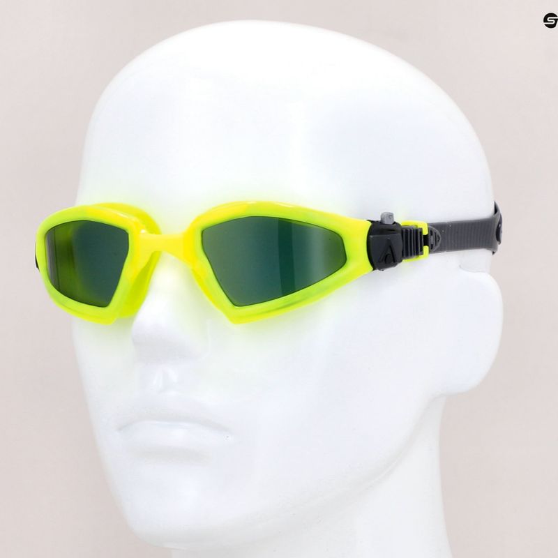 Aquasphere Kayenne Pro yellow/yellow/dark swimming goggles EP3040707LD 8