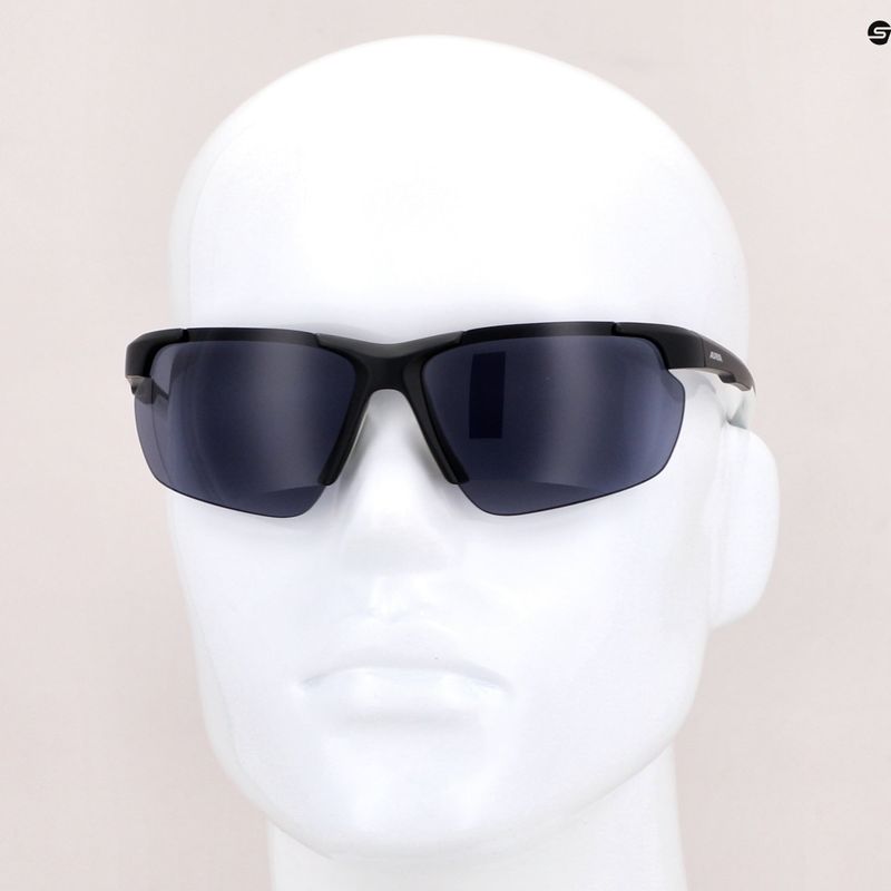 Bicycle goggles Alpina Defey HR black matt/white/black 7