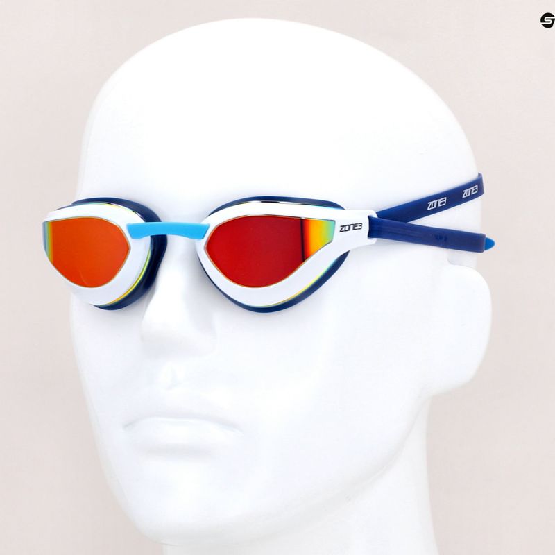 ZONE3 Viper Mirror swim goggles navy/white SA19GOGVI117 7