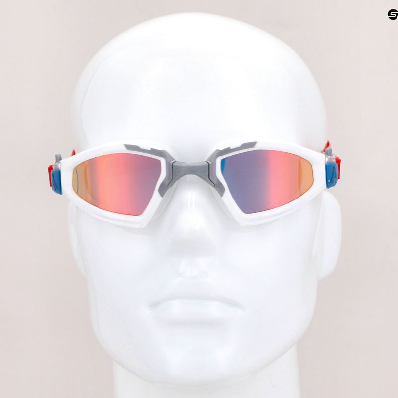 Aquasphere Kayenne Pro white/grey/mirror red swim goggles EP3040910LMR 8