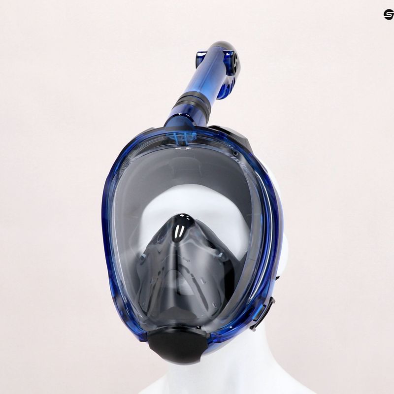 AQUASTIC Fullface snorkelling set blue SMFA-01LN 18