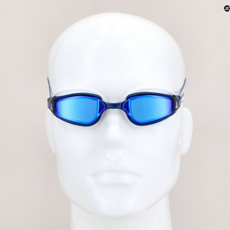 Aquasphere Fastlane blue/white/mirror blue swim goggles EP2994009LMB 5