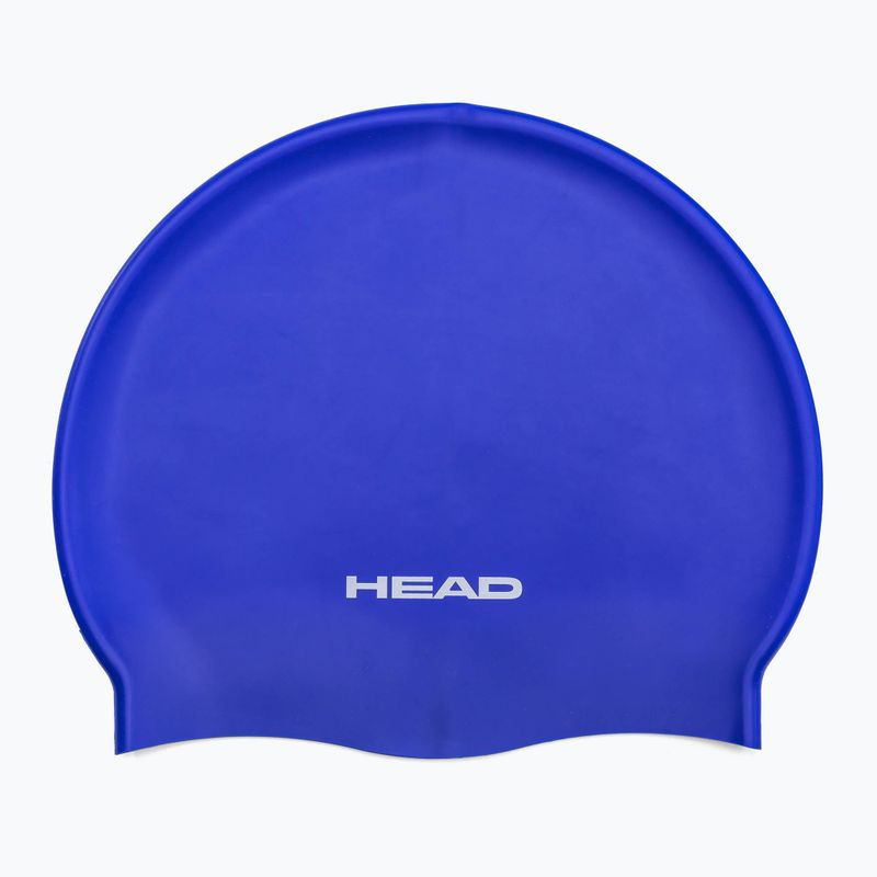 HEAD Silicone Flat RY children's swimming cap blue 455006