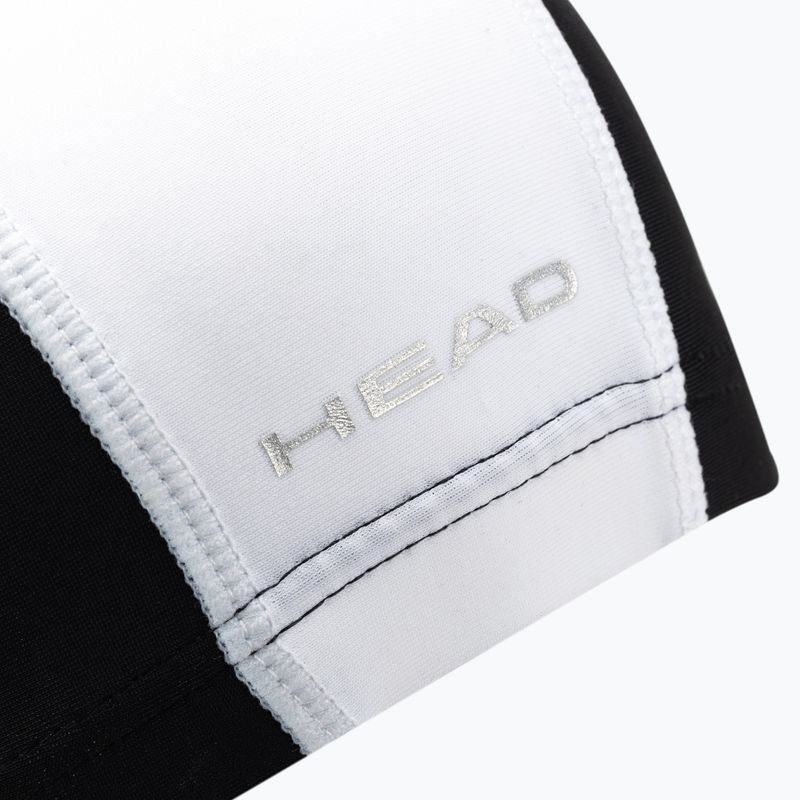 HEAD children's swimming cap black and white 4