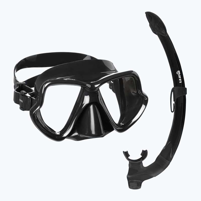 Diving set Mares Wahoo reflex black/black