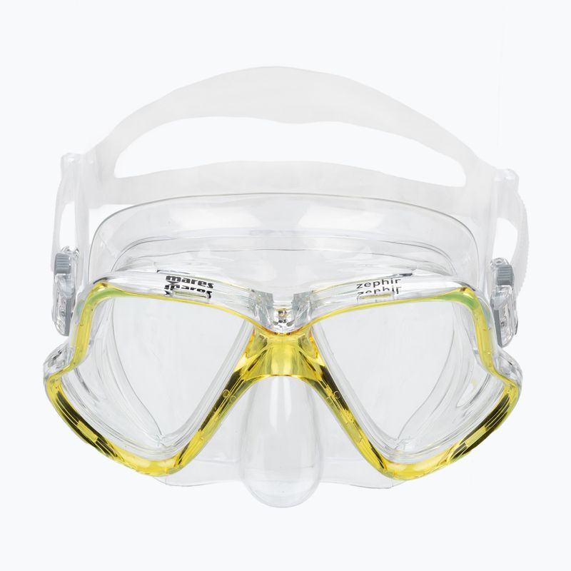 Mares Zephir diving set yellow/colourless 411769 3