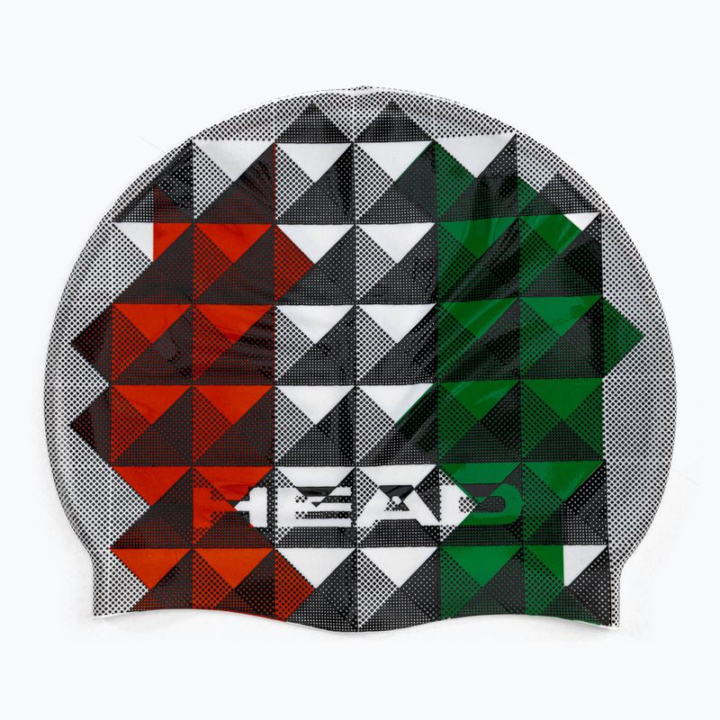 HEAD Flag Suede Rhoumb grey-green swimming cap 455288