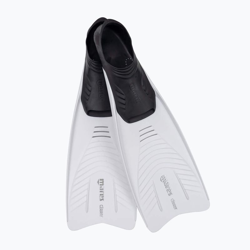 Mares Clipper white diving fins