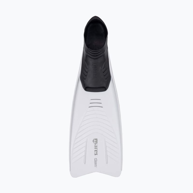Mares Clipper white diving fins 2