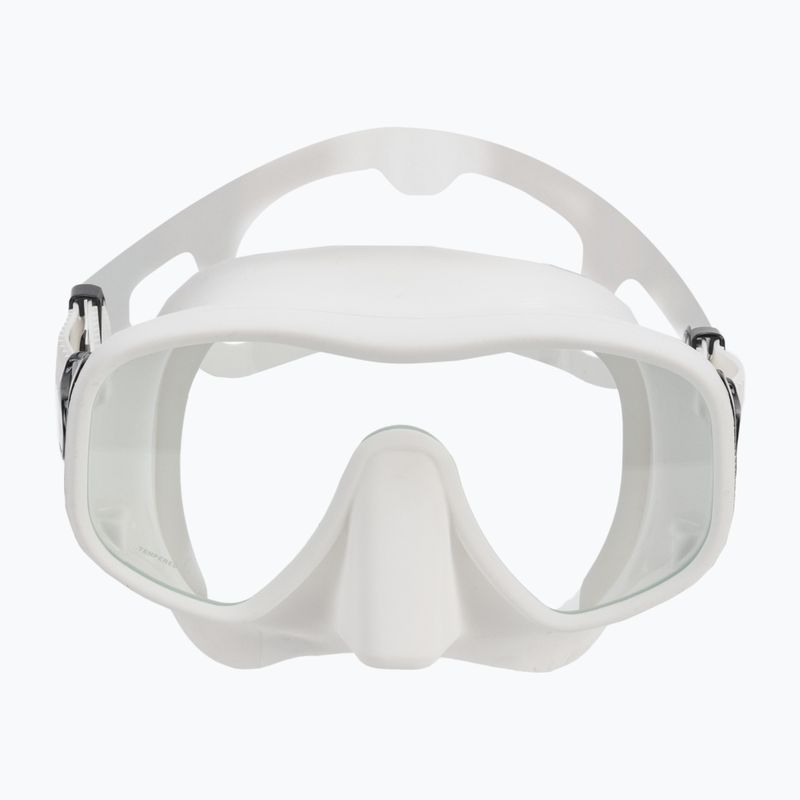 Mares diving mask Jupiter white and black 411057 2