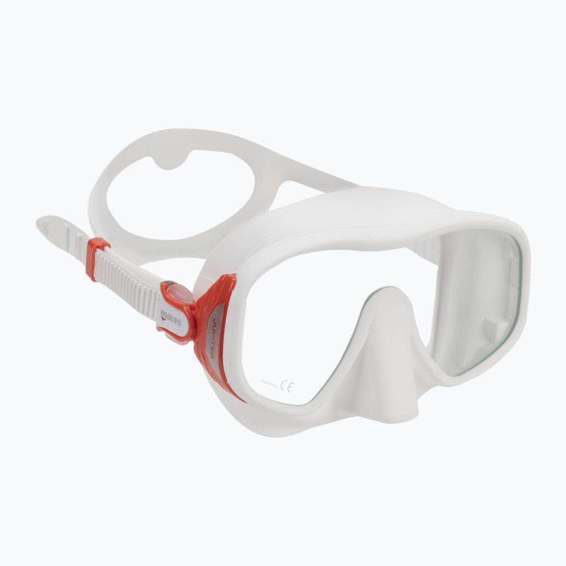 Mares Jupiter diving mask white and red 411057