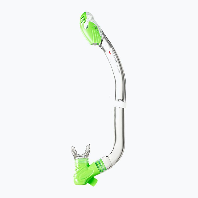 Mares Pluto green children's snorkel