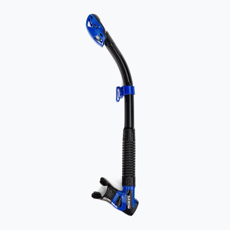 Mares Rebel Dry snorkel black/blue 411487
