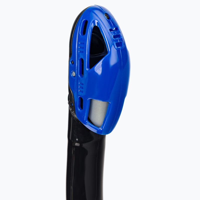 Mares Rebel Dry snorkel black/blue 411487 2