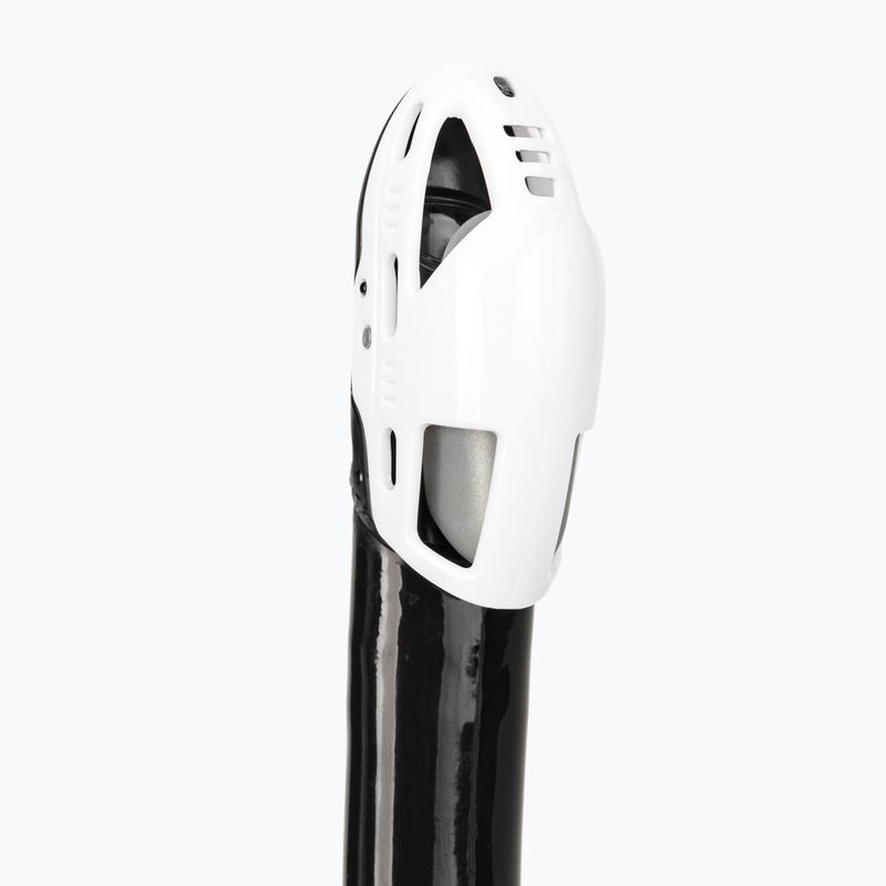Mares Rebel Dry snorkel black and white 411487 2