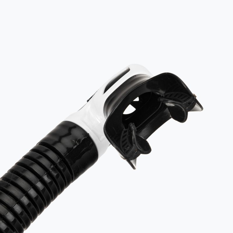 Mares Rebel Dry snorkel black and white 411487 3