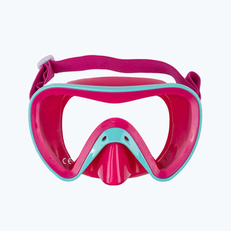 Mares Turtle children's diving set pink and blue 411778 9