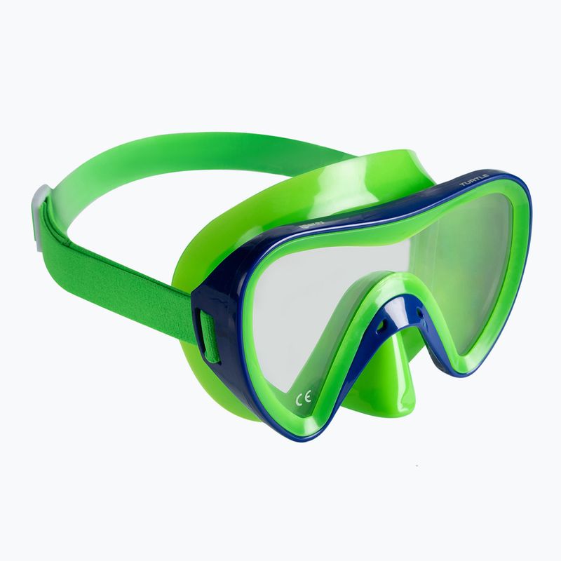 Mares Turtle children's diving set green-blue 411778 2