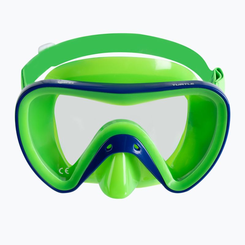 Mares Turtle children's diving set green-blue 411778 3