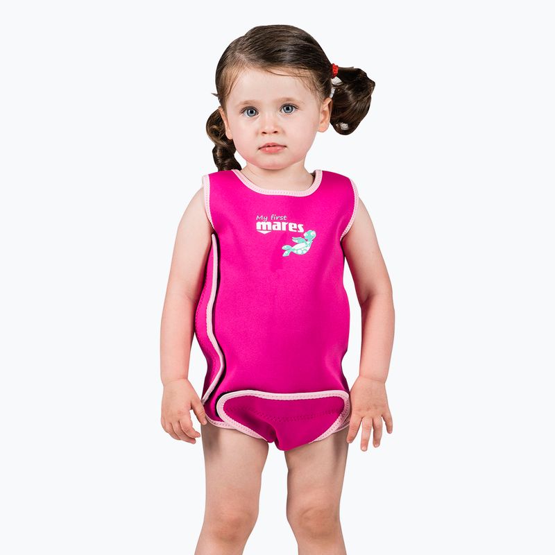Mares Baby Wrap pink wetsuit float tank 3