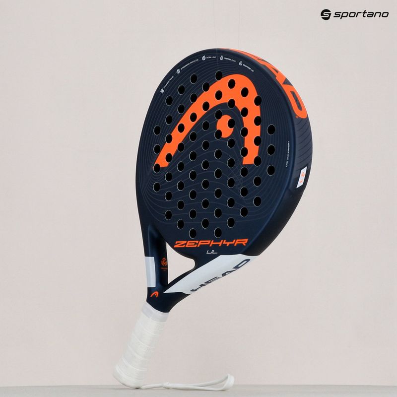HEAD Zephyr UL paddle racquet blue and white 228222 8