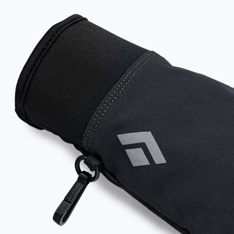 Black Diamond Midweight Softshell grey ski glove BD801041SMOKLG_1 4