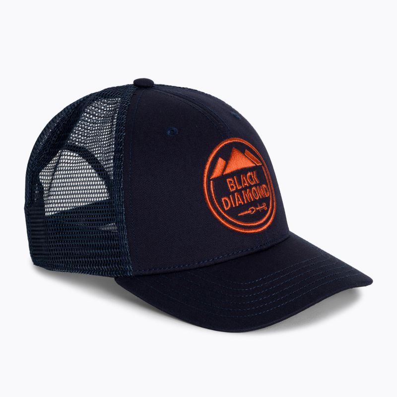 Black Diamond BD Trucker baseball cap navy blue APFX7L414ALL1