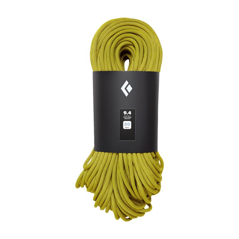Climbing rope Black Diamond 9.4 Climbing yellow BD323021GOLD0701