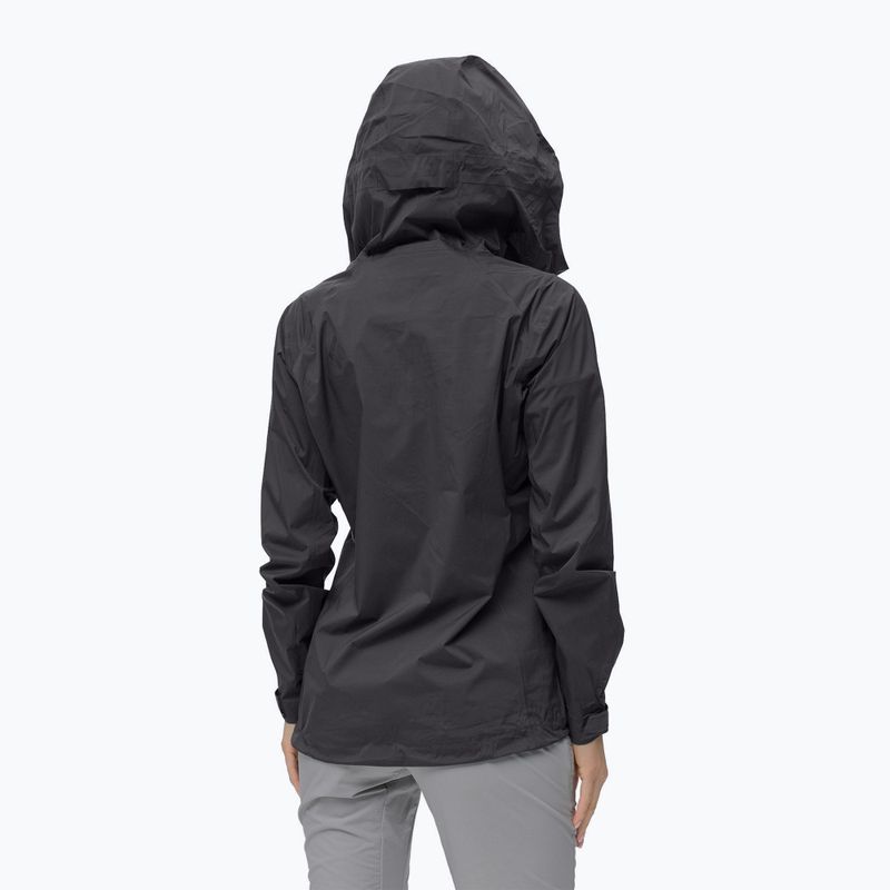 Black Diamond women's Stormline Stretch rain jacket black APM697015XLG1 4